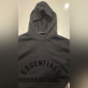 Essentials Black Hoodie